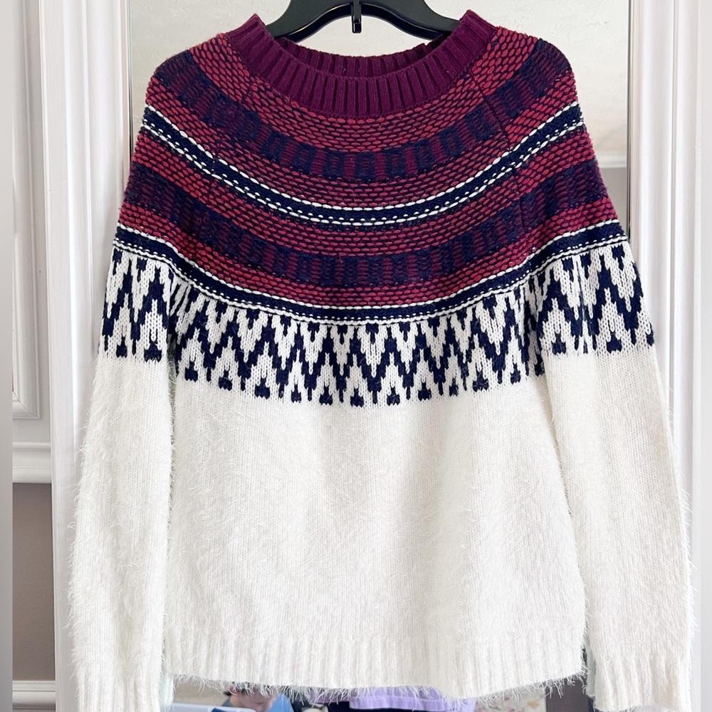 BB Dakota Fuzzy Winter Sweater